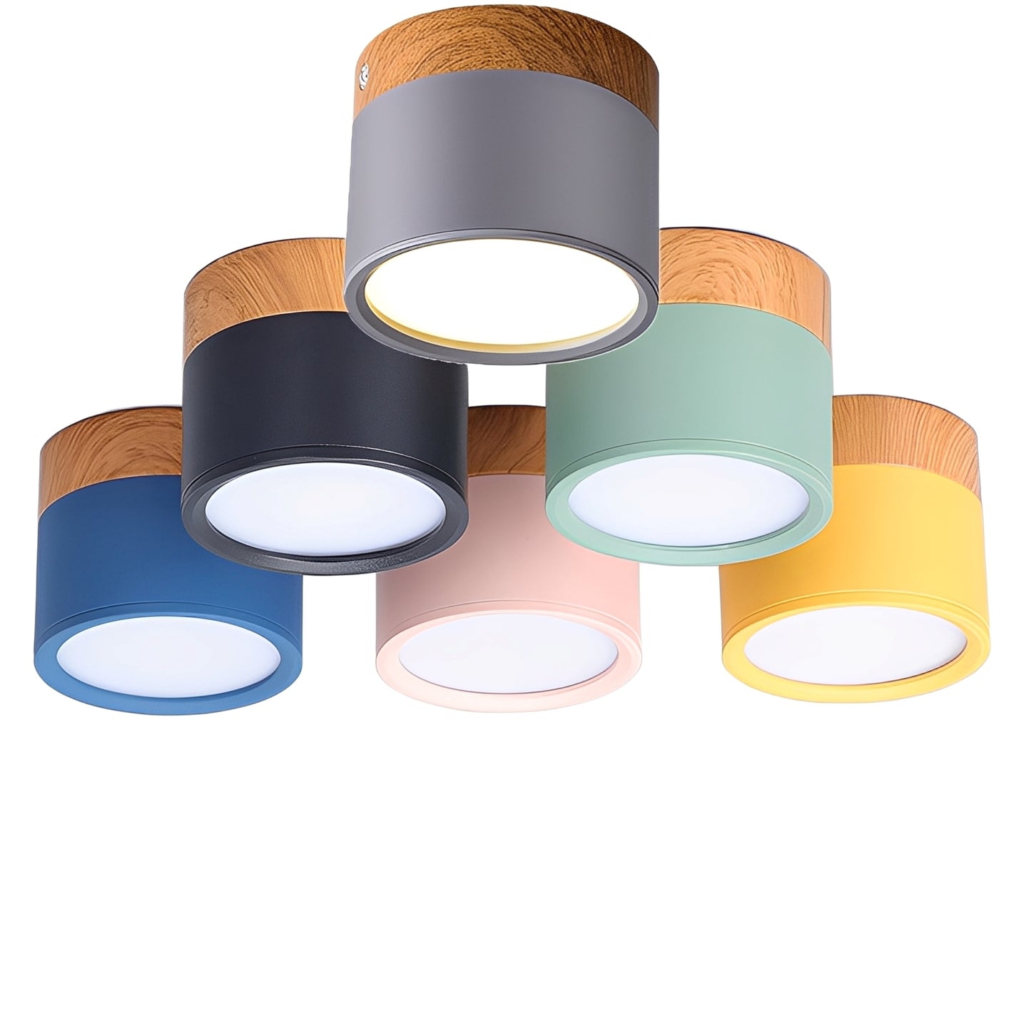 Noah – LED Macaron Holzmaserung Downlight