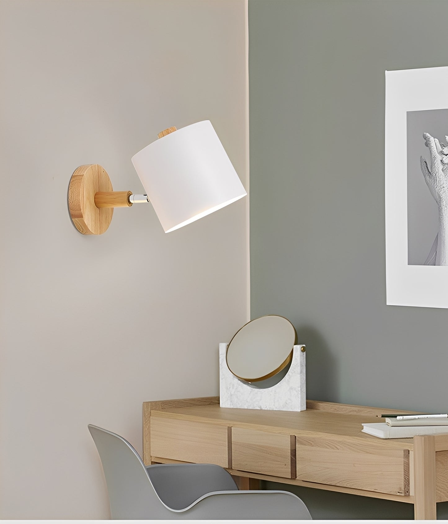 Miyu – Nordische Moderne Wandleuchte