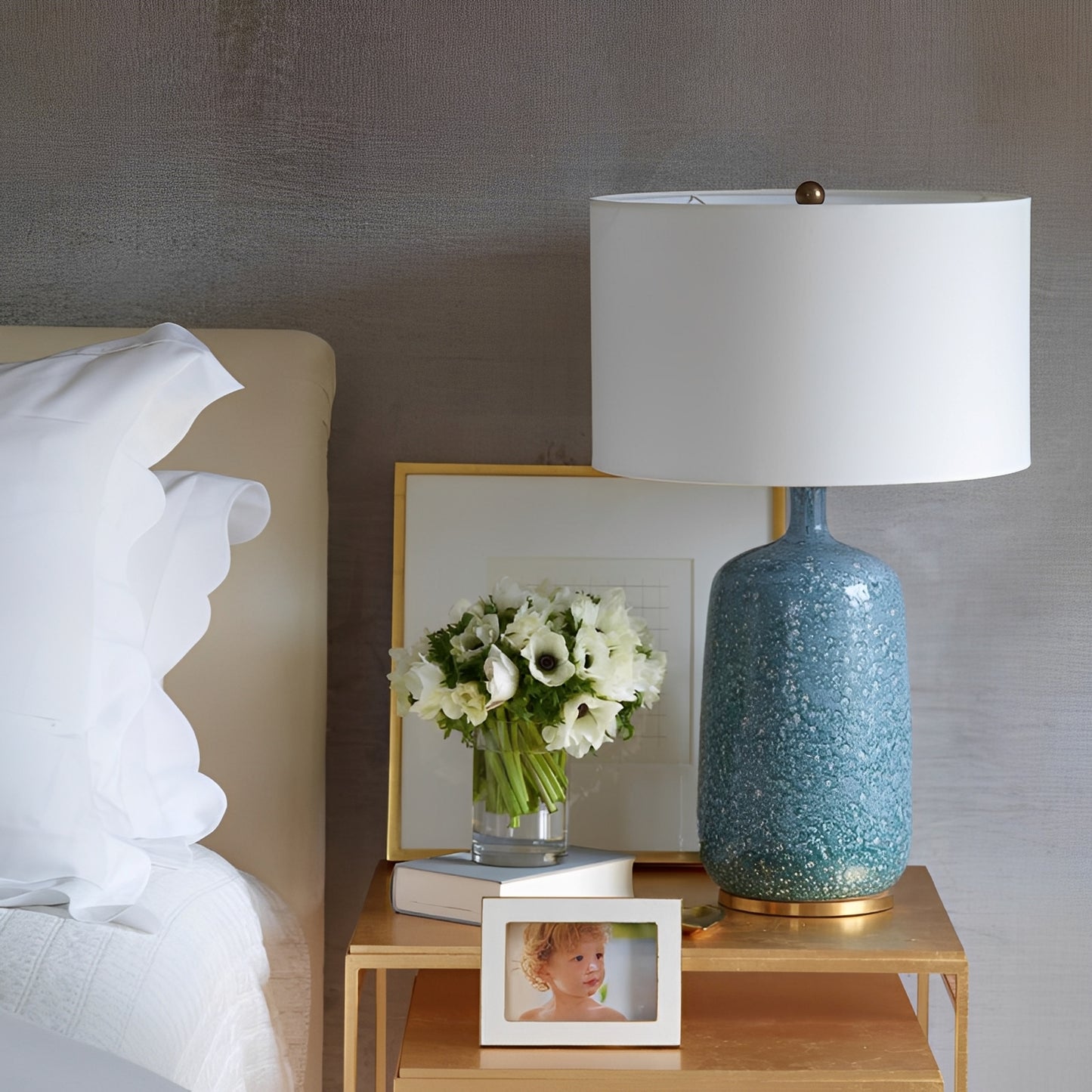 Yun – Vintage-Nachttischlampe