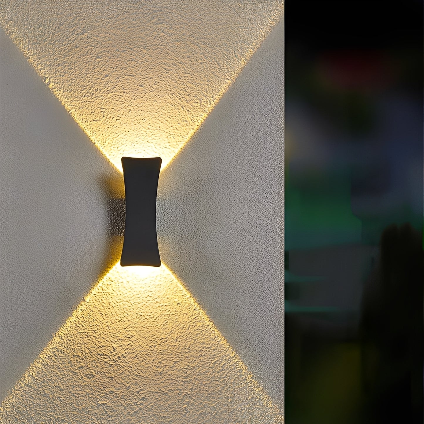 Hikari – Moderne Wasserdichte Außenwandleuchte