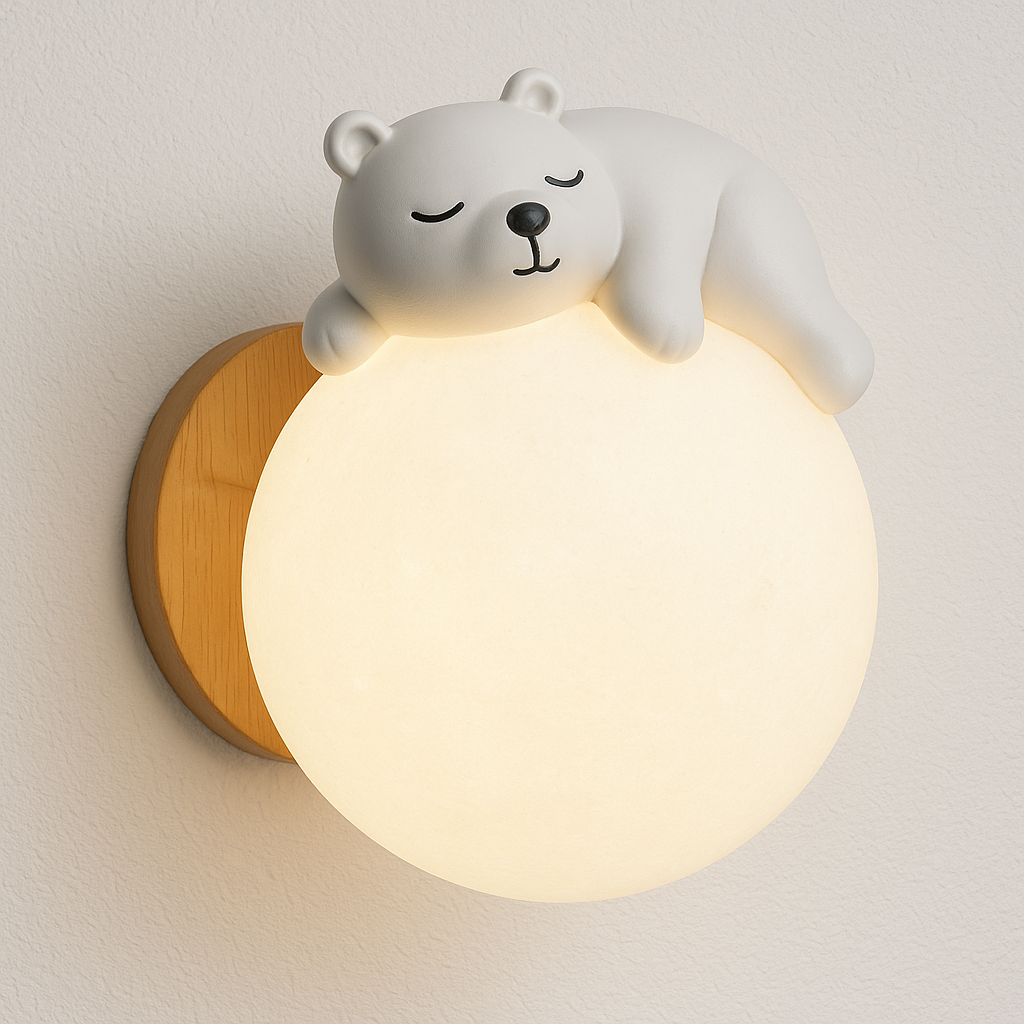 Gayle – Kreative Mond-Wandlampe