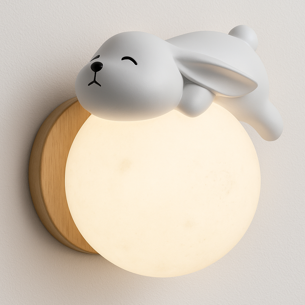 Gayle – Kreative Mond-Wandlampe