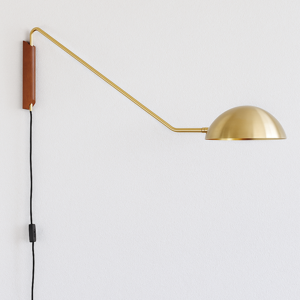 Petra – Designer Wandlampe in Blütenblattform