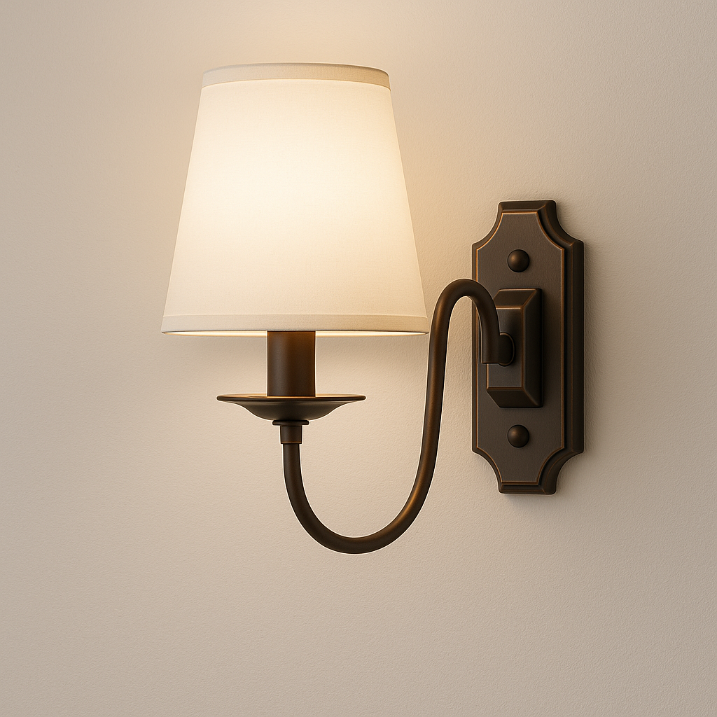 Harper – Schmiedeeiserne Wandlampe