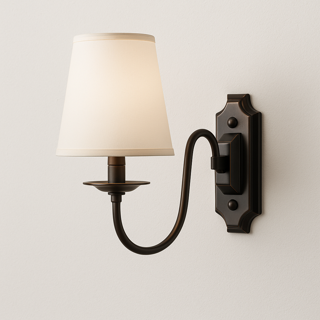 Harper – Schmiedeeiserne Wandlampe