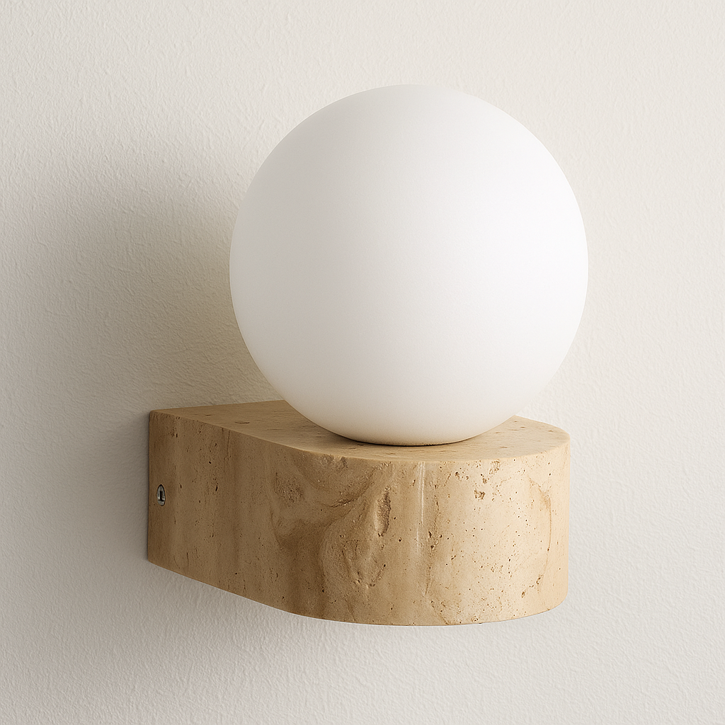 Eiryn – Wandlampe im Creme-Stil