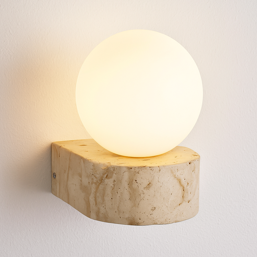 Eiryn – Wandlampe im Creme-Stil
