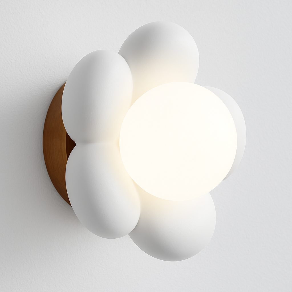 Lily – Wandlampe im Blütenstil