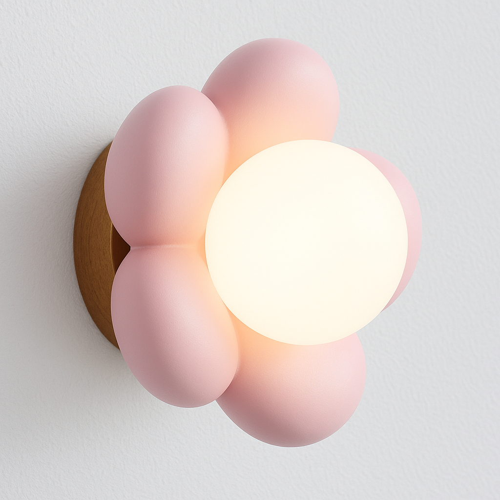 Lily – Wandlampe im Blütenstil