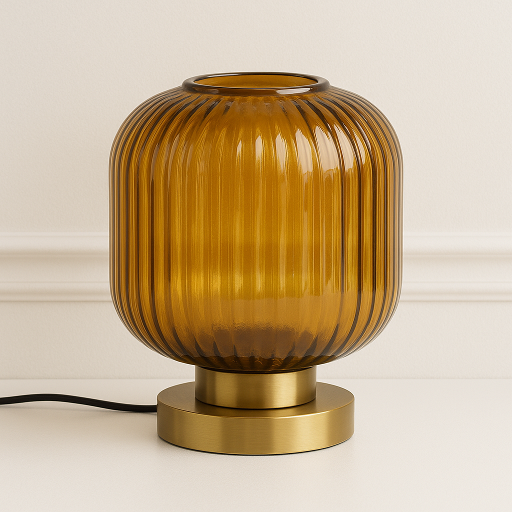Luma – Minimalistische Glas-Schreibtischlampe
