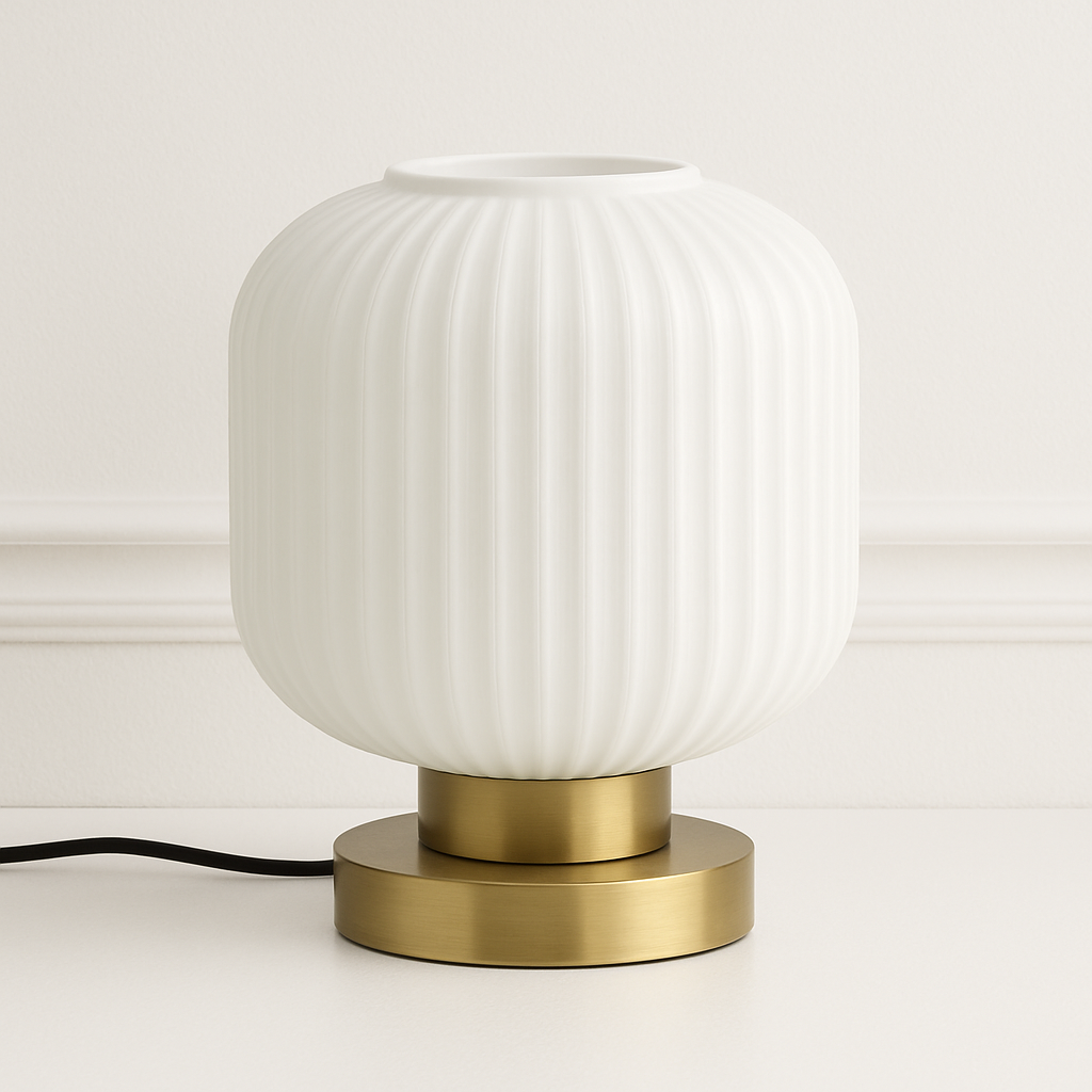 Luma – Minimalistische Glas-Schreibtischlampe