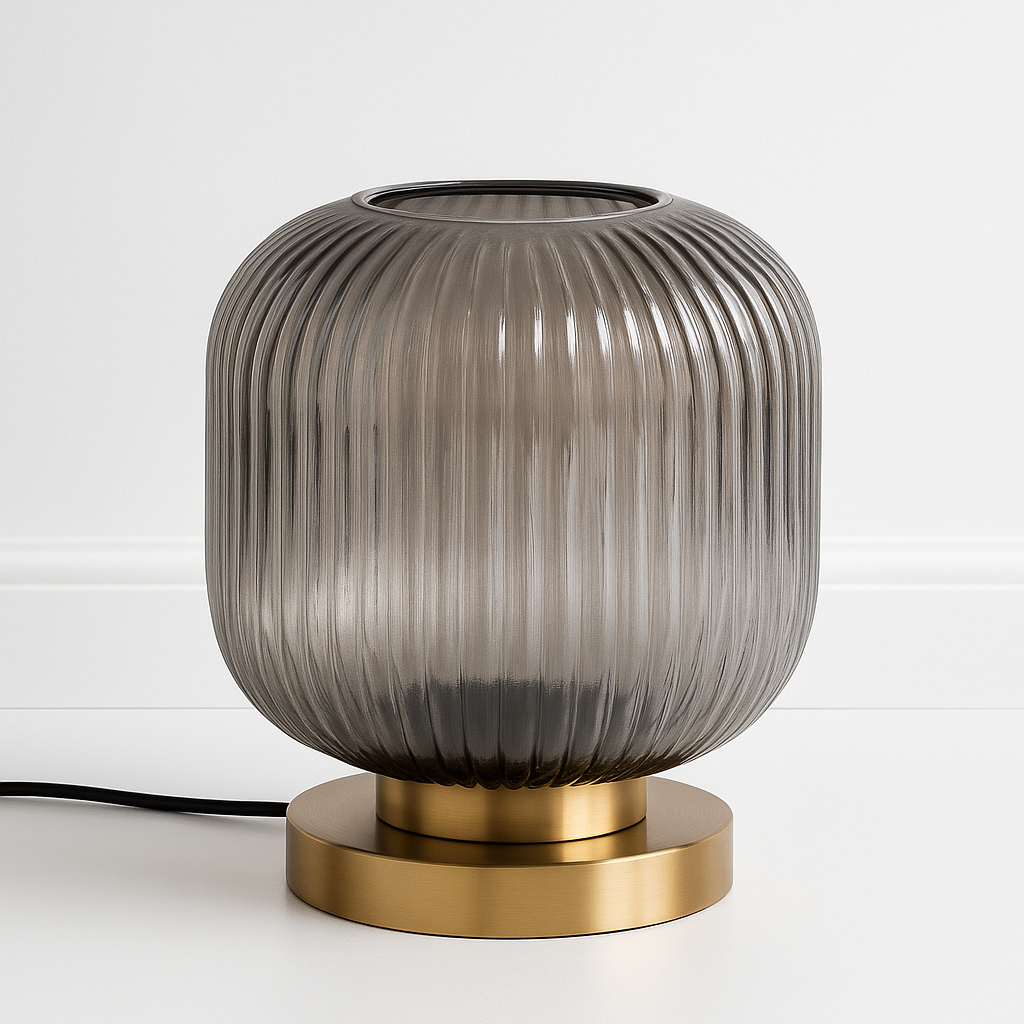 Luma – Minimalistische Glas-Schreibtischlampe
