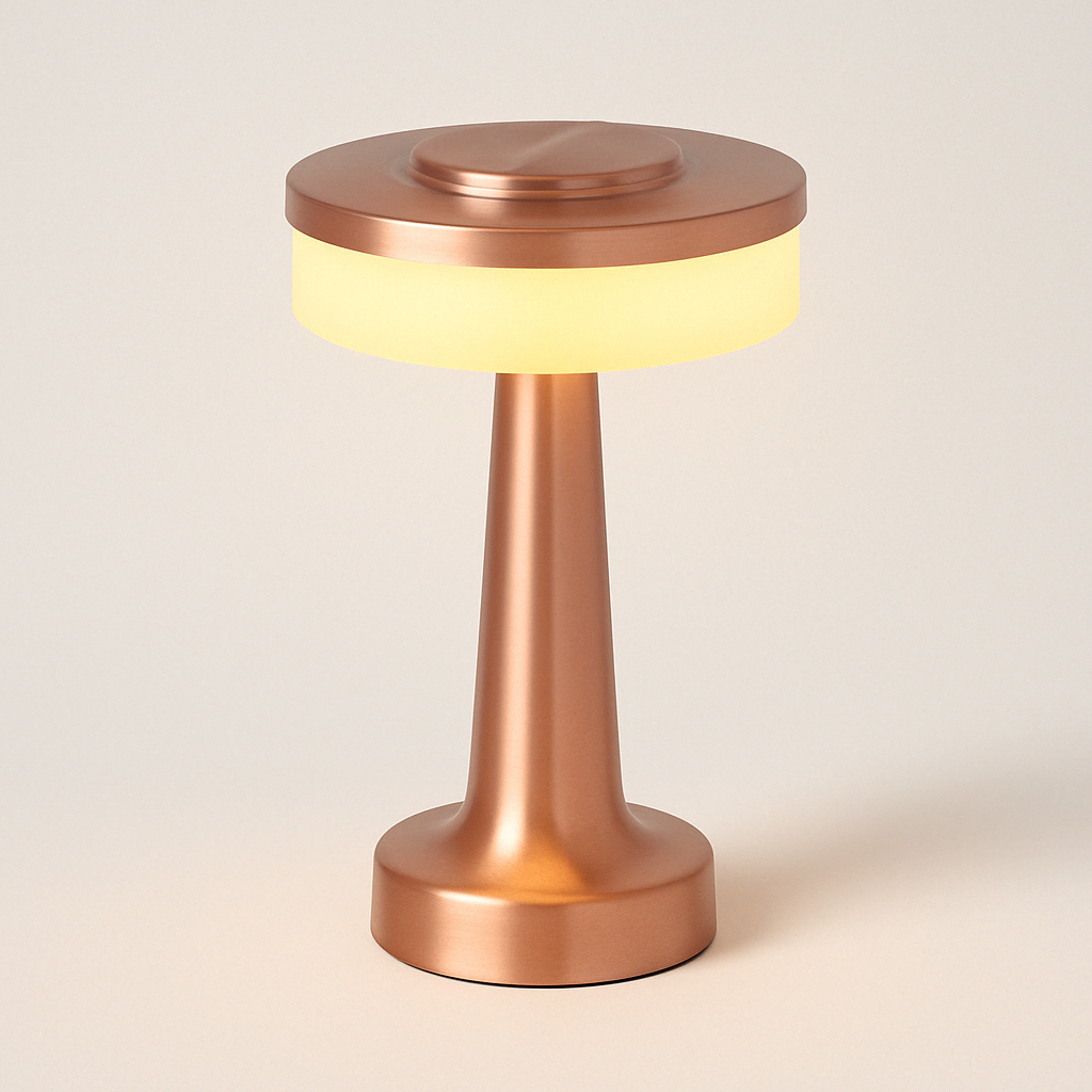 Doria – Kreative Akku-Tischlampe