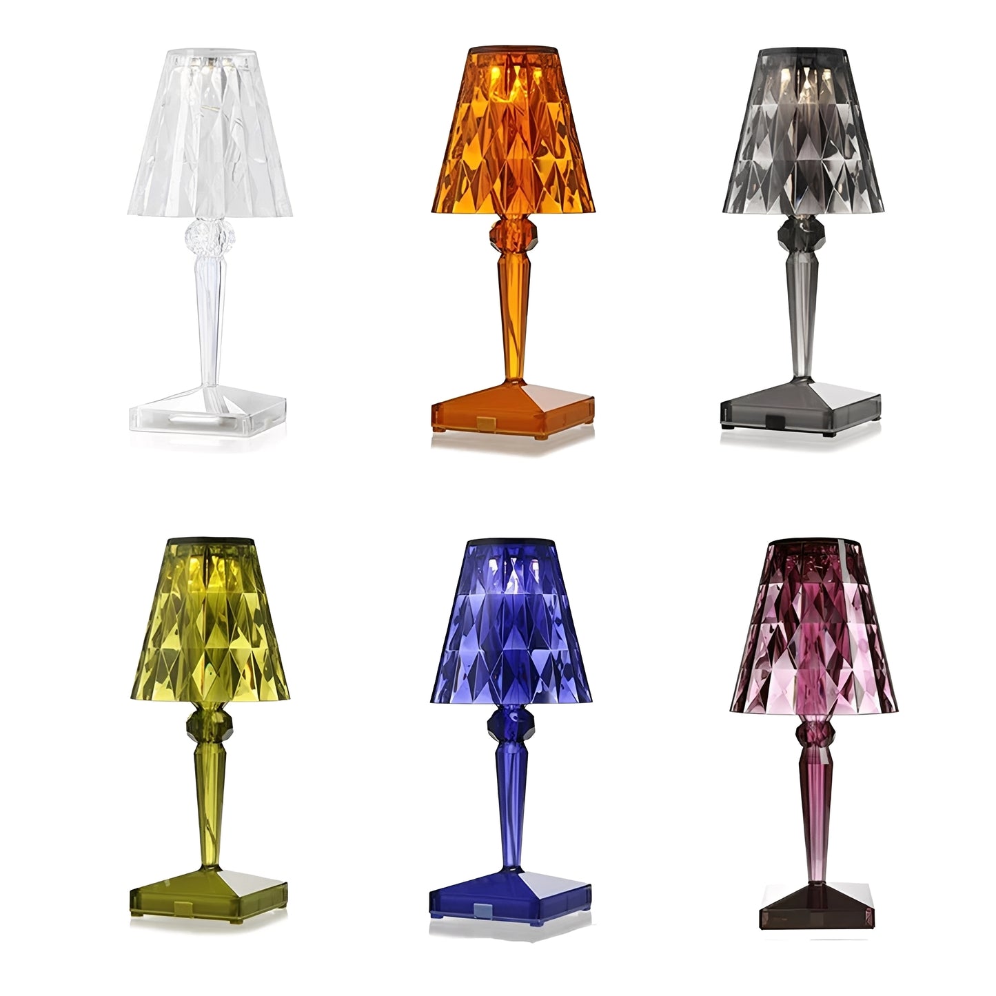 Lysandra – Luxuriöse Kristall-Schreibtischlampe