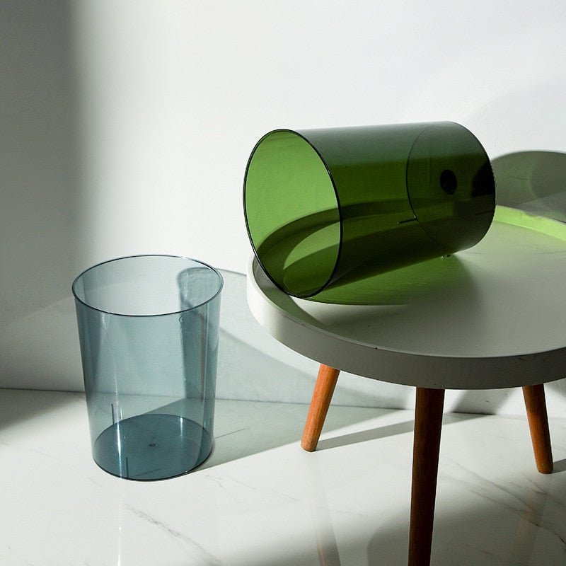 LucidBin – Klarer Design-Abfalleimer für moderne Interiors