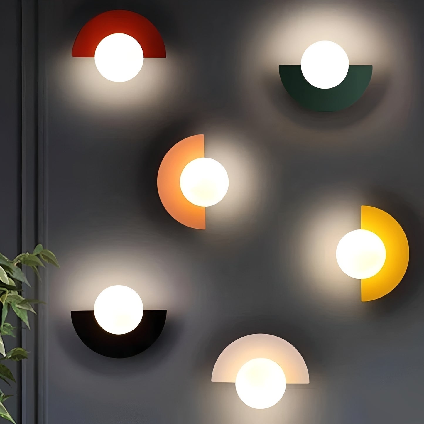 Colira – Farbige Wandlampe
