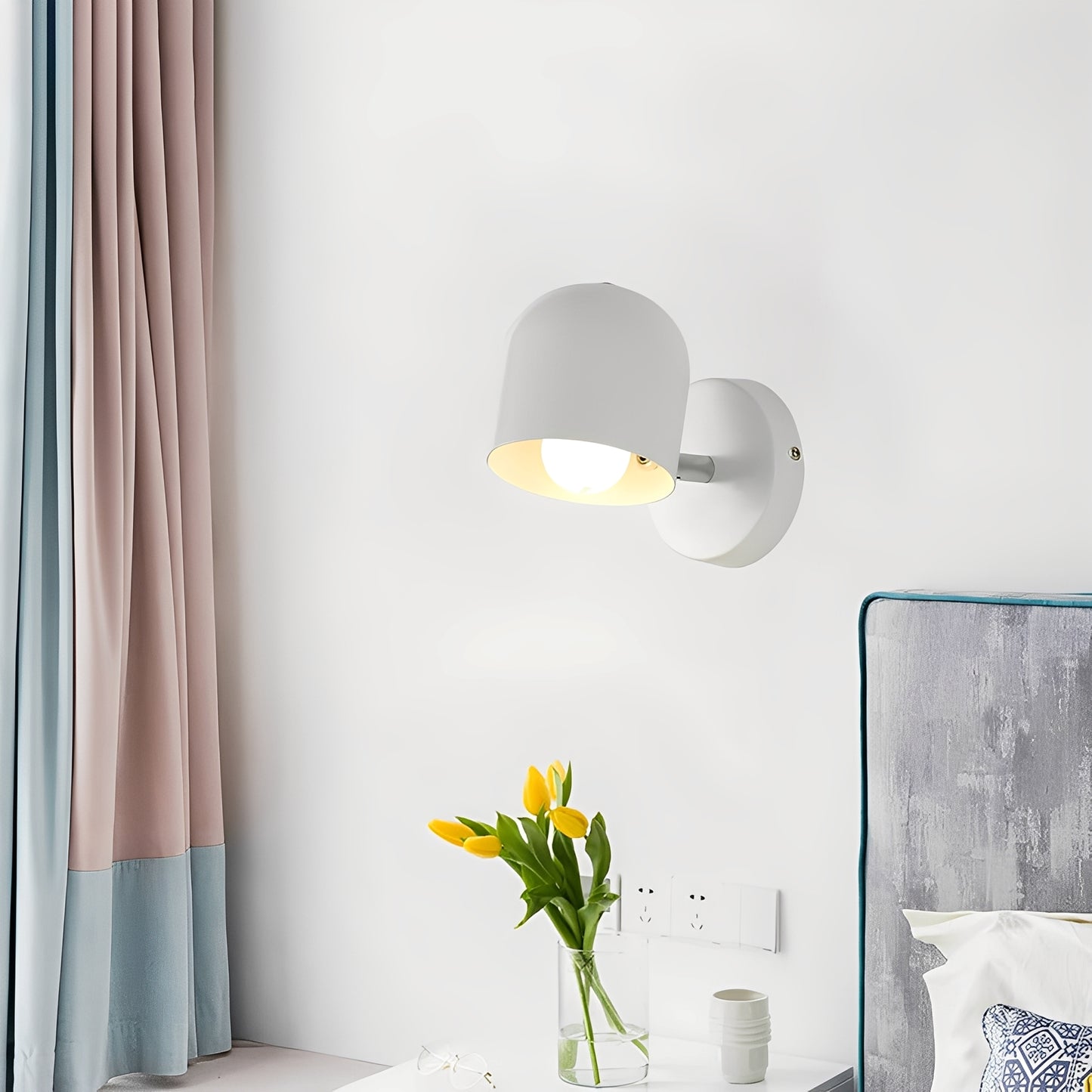 Juna – Minimalistische Macaron-Wandleuchte