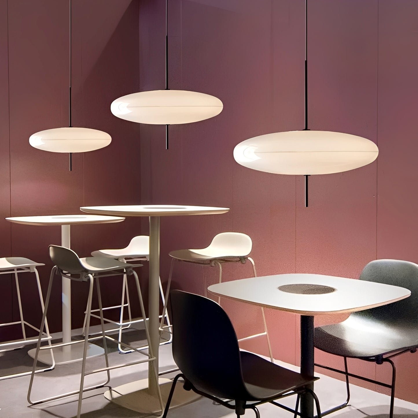 Orion – Moderne Minimalistische UFO-Pendelleuchte