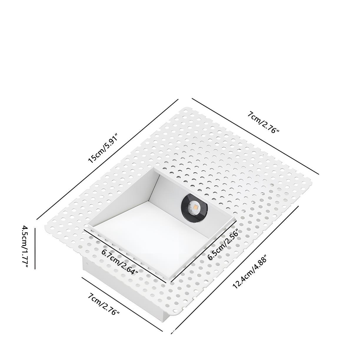Zak – Minimalistische LED Wandleuchte