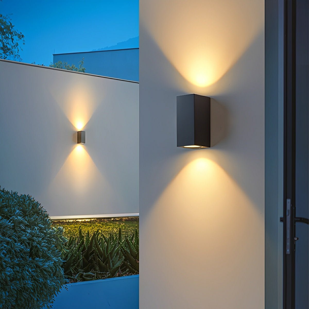 Lora – Moderne Quadratische Außen-Wand-Waschanlage