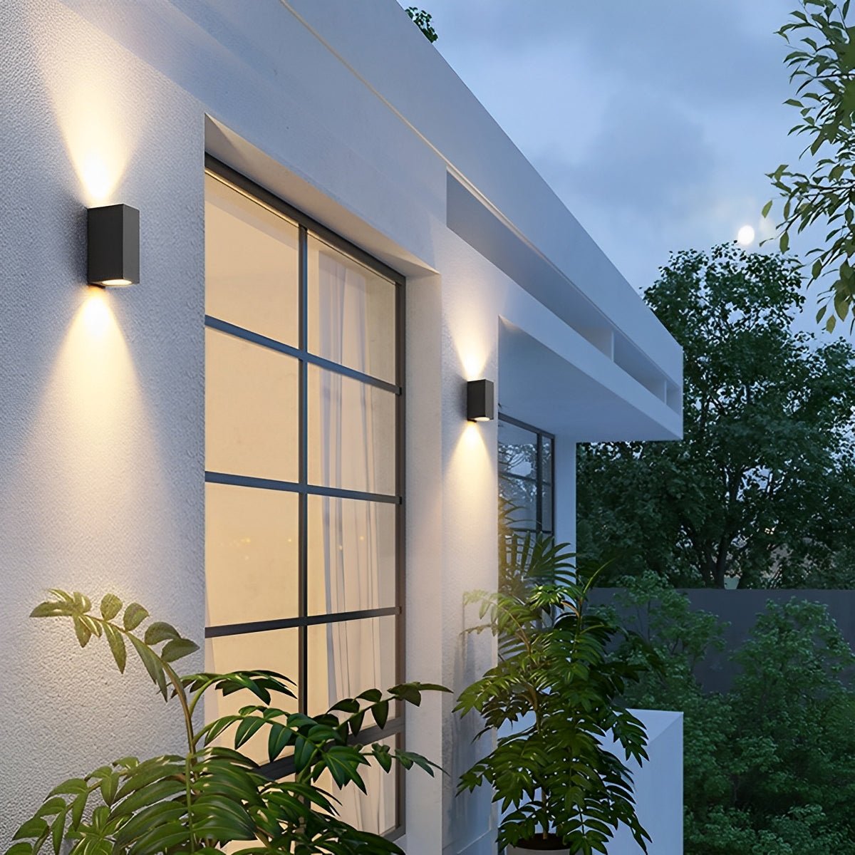 Lora – Moderne Quadratische Außen-Wand-Waschanlage