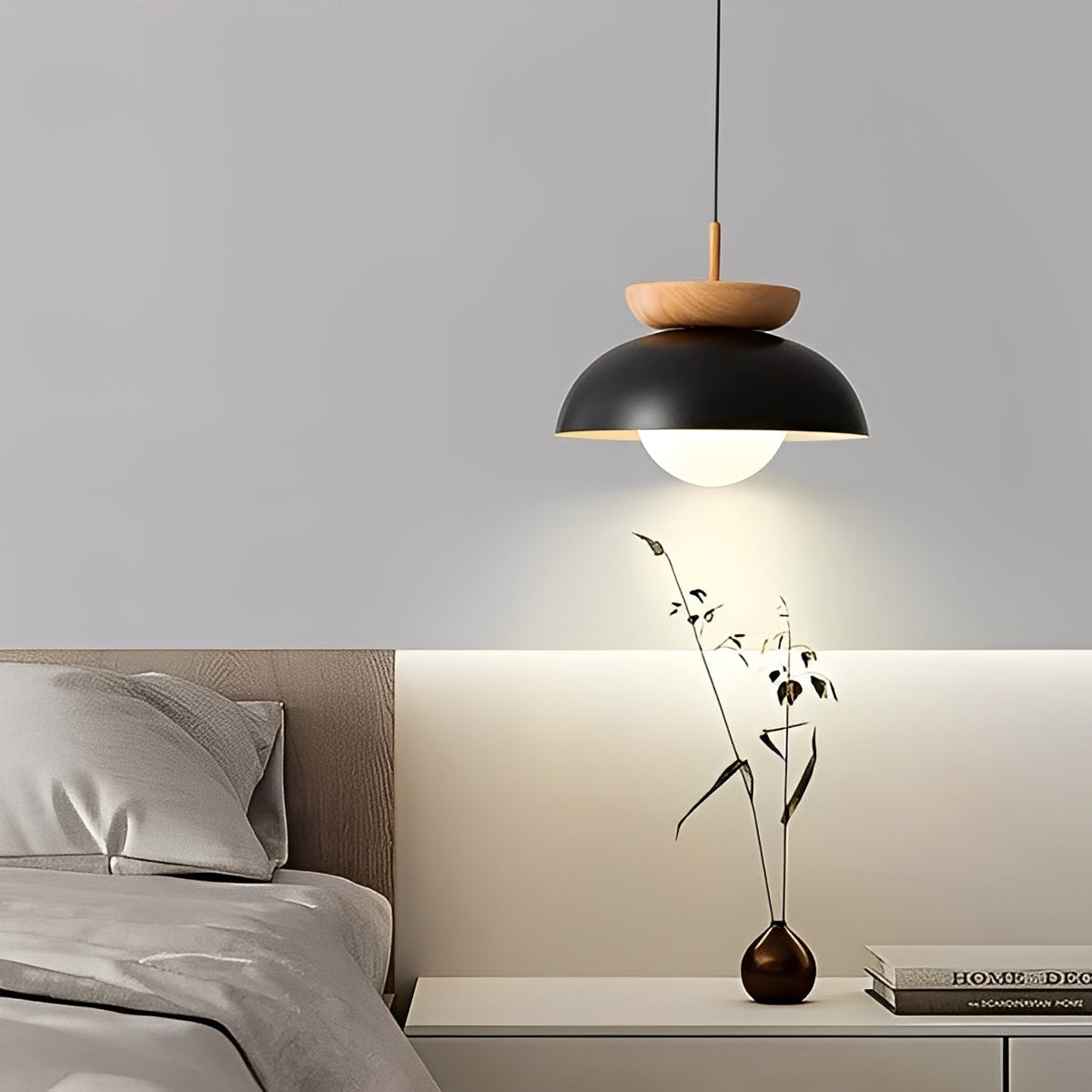 Haru – Moderne Deckenleuchte aus Eisen