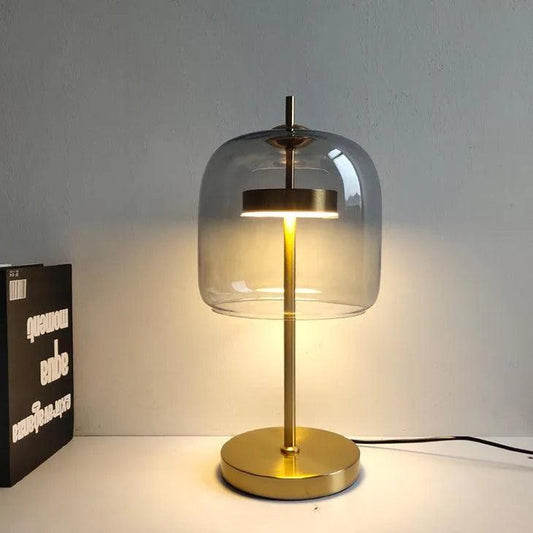 Kimel – Moderne LED-Tischlampe aus Glas