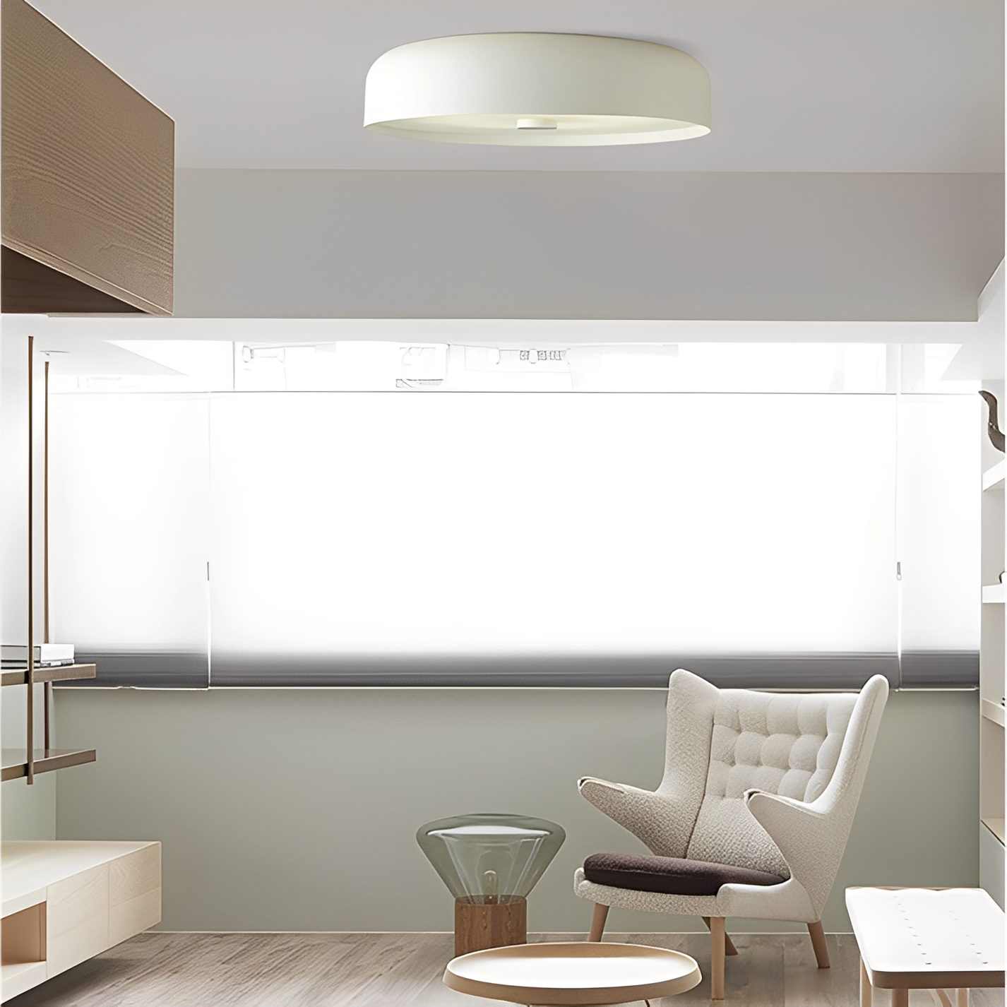 Tasha – Italienische Runde Minimalistische Deckenlampe