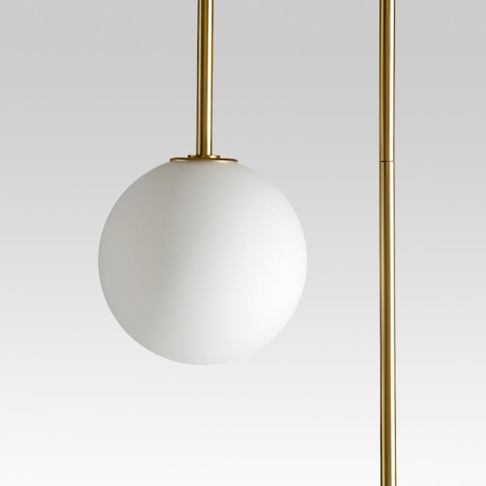 Harry – Minimalistische Glasball-Kerzenpendelleuchte