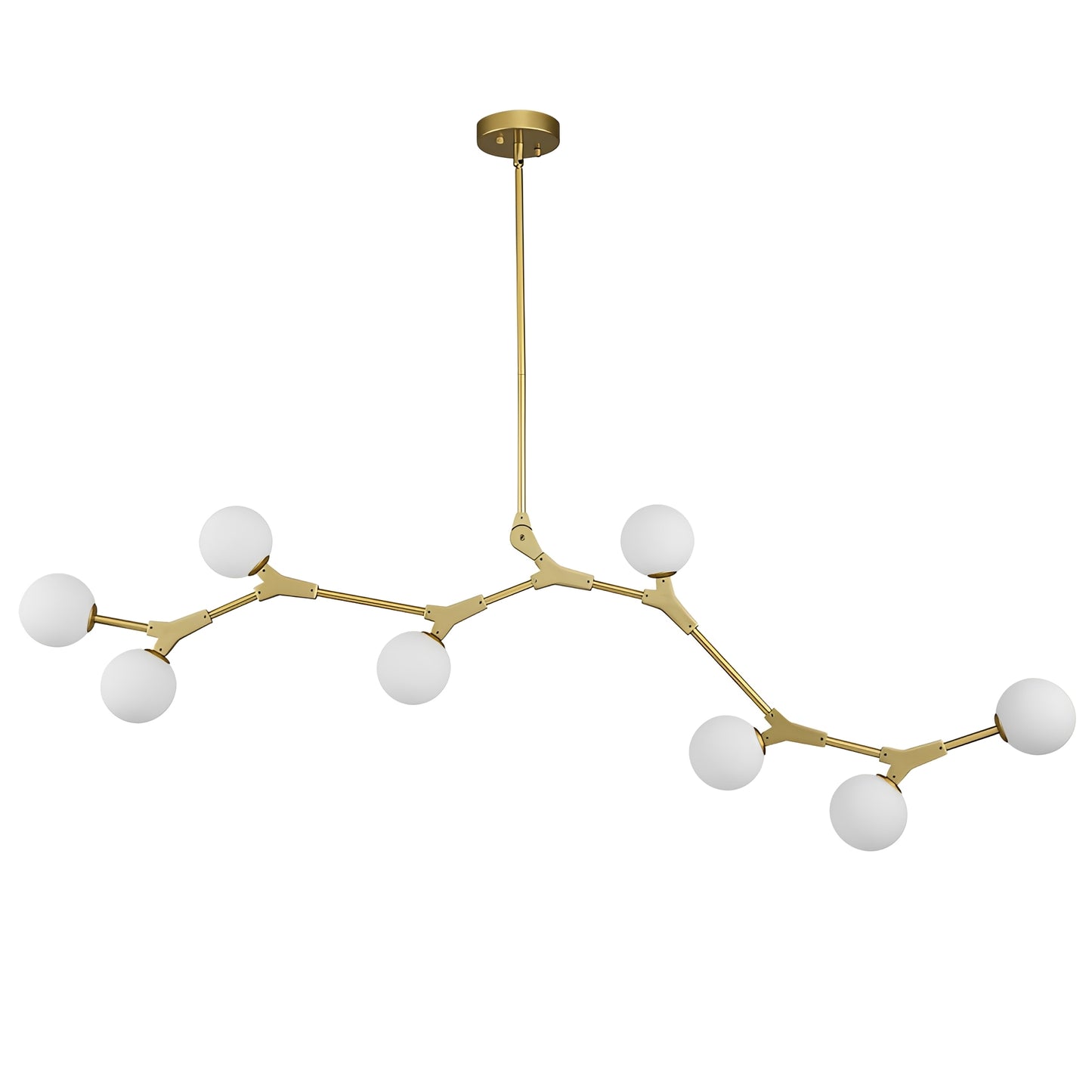 Avila – Schlichte LED-Kristallpendelleuchte