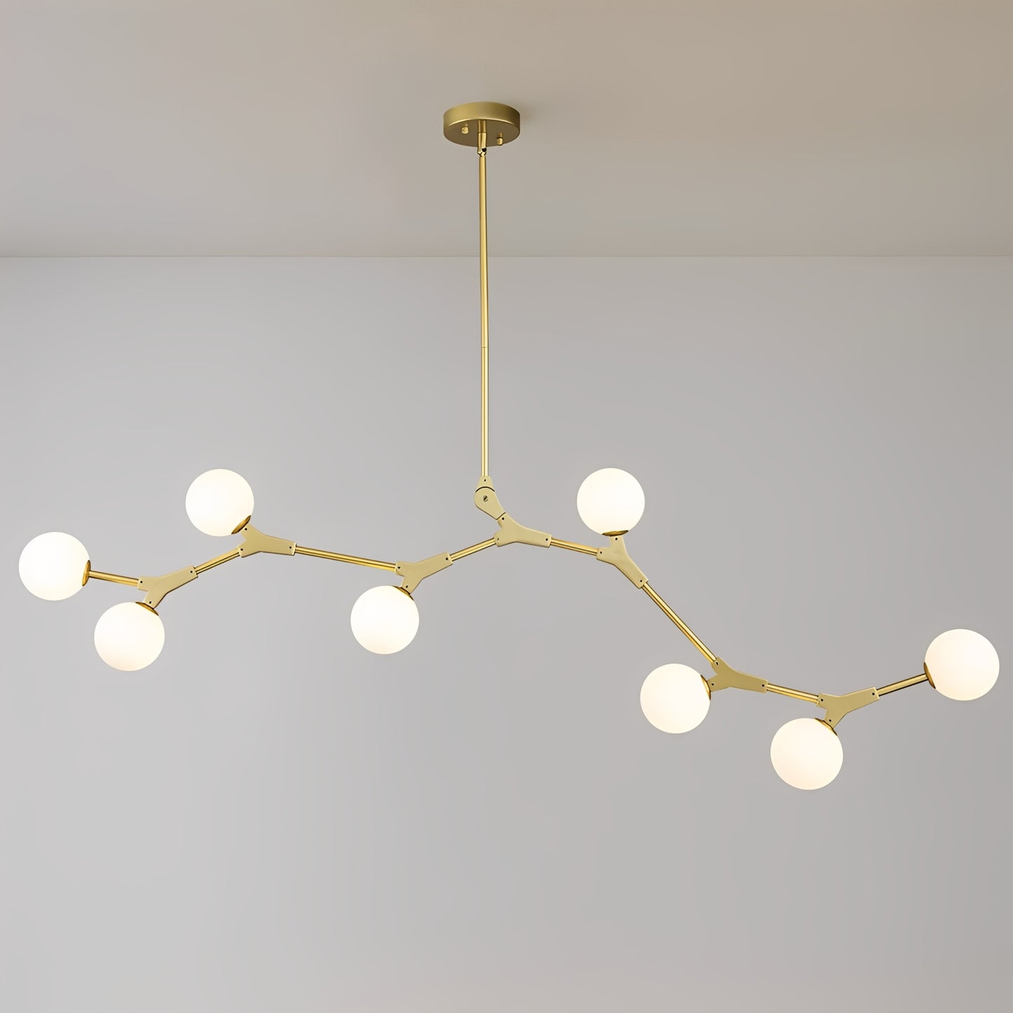 Avila – Schlichte LED-Kristallpendelleuchte