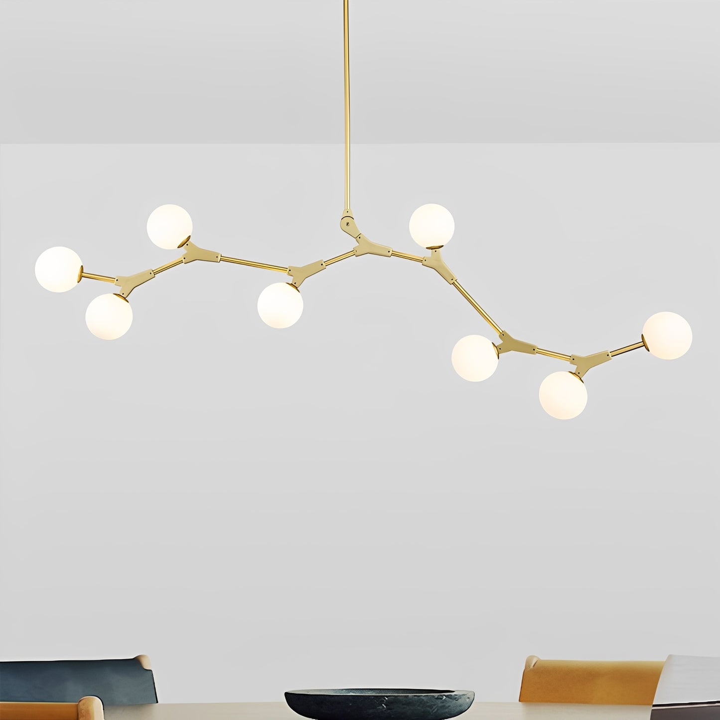Avila – Schlichte LED-Kristallpendelleuchte