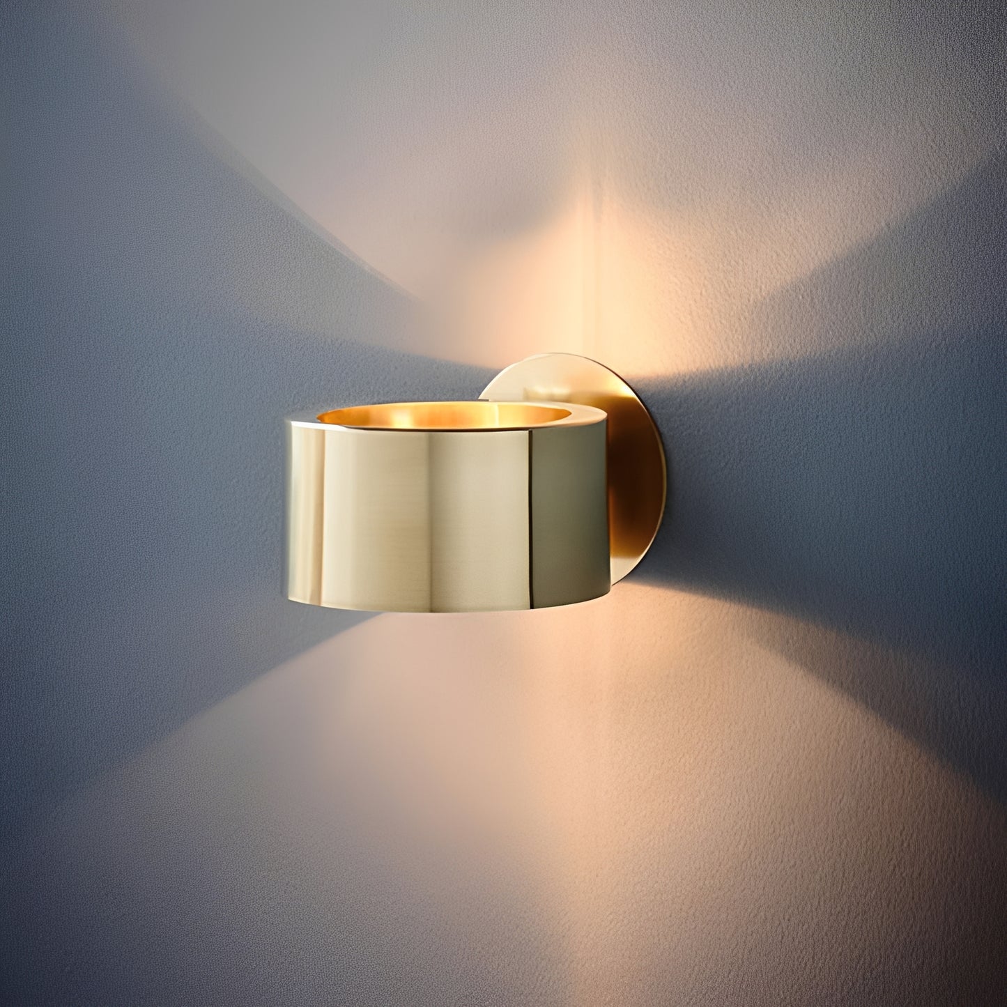 Kurapika – Moderne Goldene Wandlampe