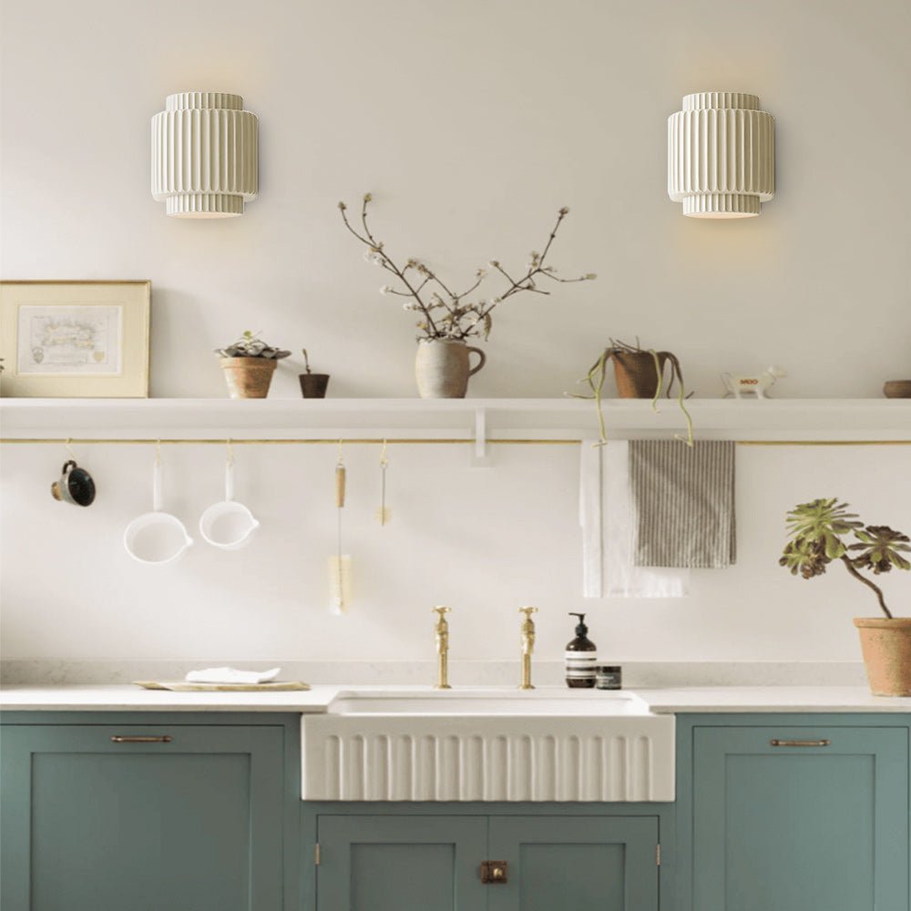 Kenn – Elegante Wandlampe im Wabi-sabi Stil