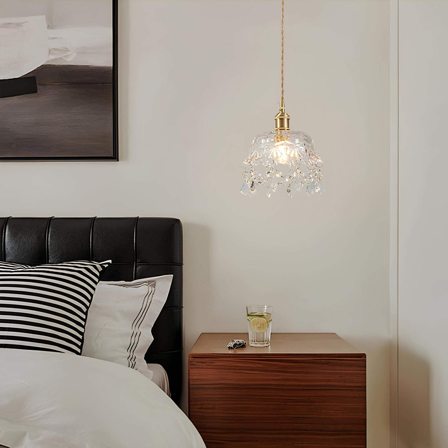 Prismelle – Minimalistische LED-Deckenleuchte aus Glas für stilvolle Wohnräume