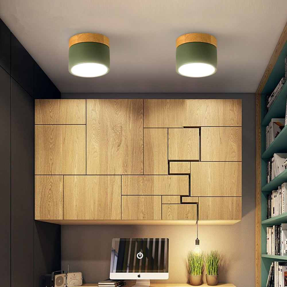 Noah – LED Macaron Holzmaserung Downlight