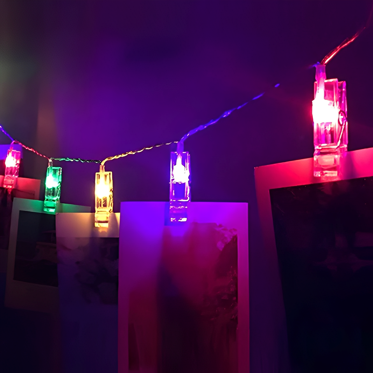 Lumi – LED Foto-Clip Lichterkette