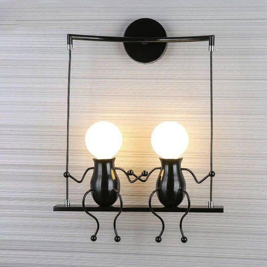 Maxim – Elegante Schmiedeeiserne Korridorlampe