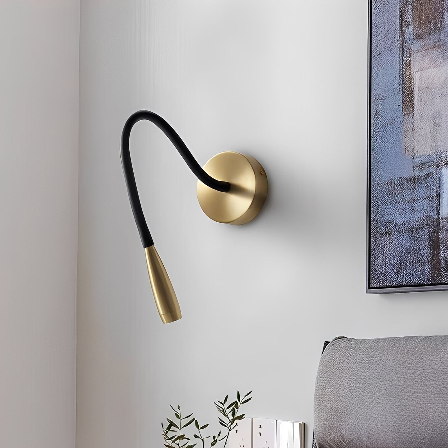 Isandro – Luxus Kupfer LED Leselampe