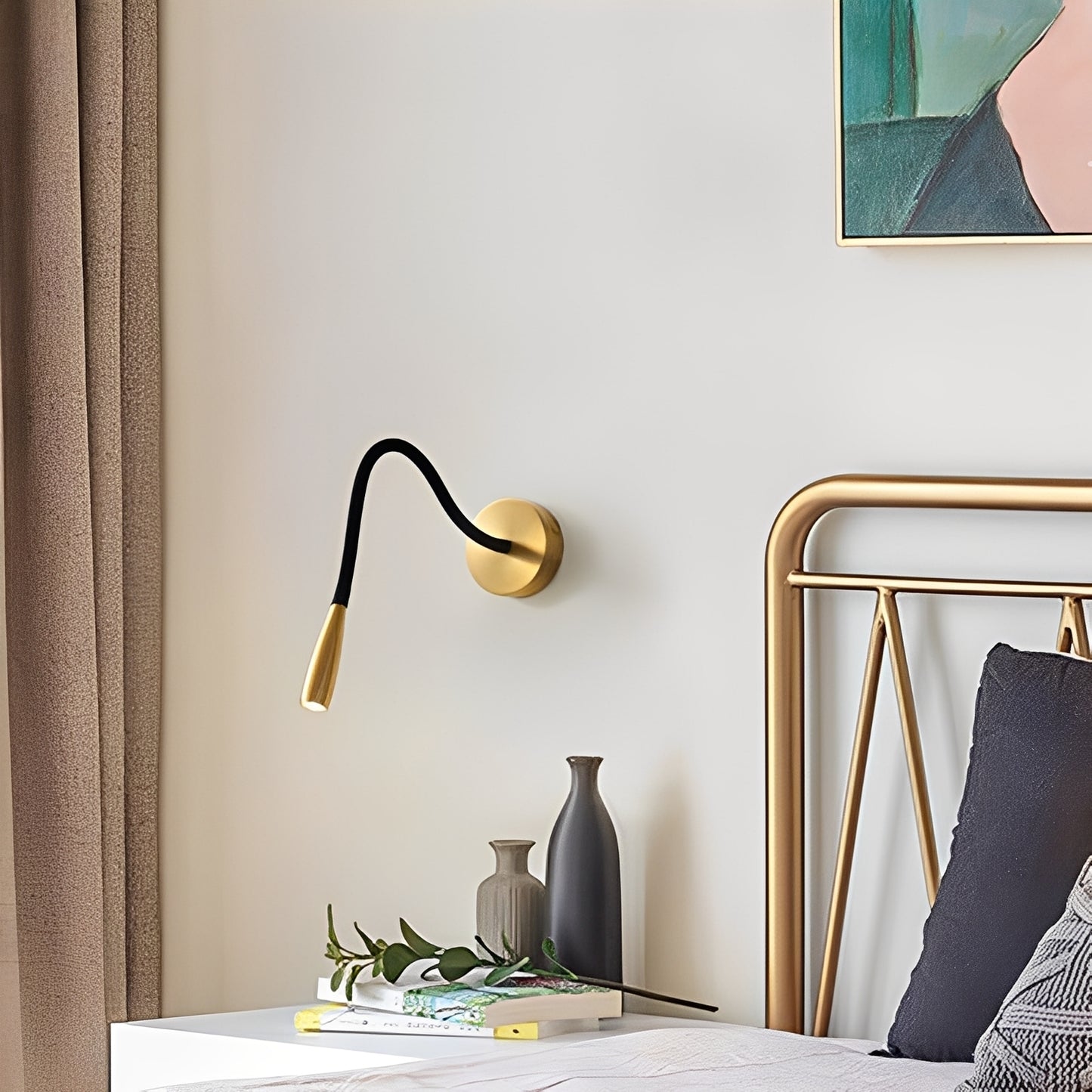 Isandro – Luxus Kupfer LED Leselampe