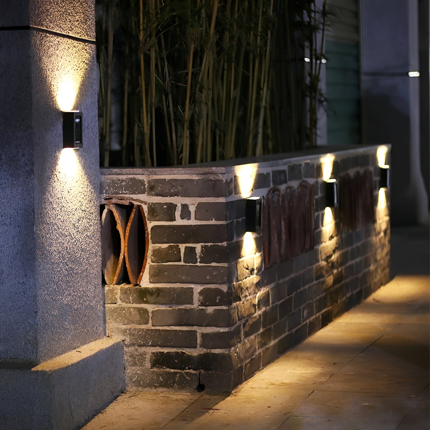 Lena – Solarbetriebene LED-Wandlampe