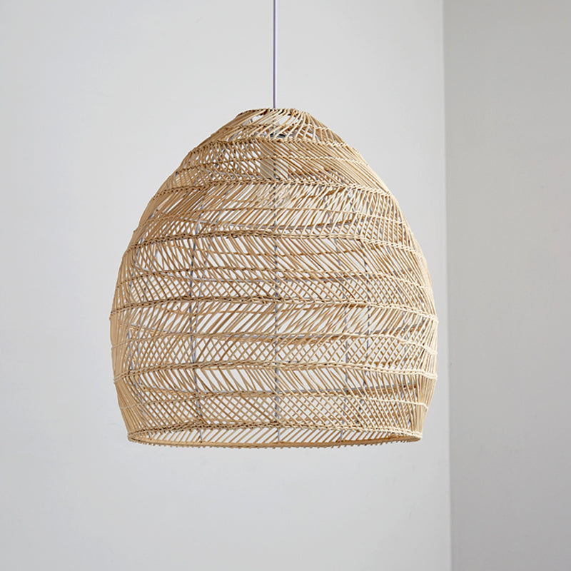 Livia – Pastoral Rattan Hängeleuchte