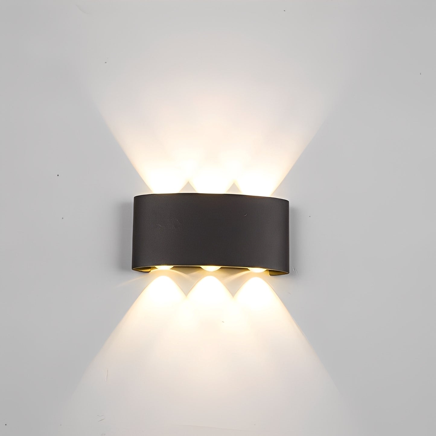 Nolan – Doppelkopf LED Außenwandlicht