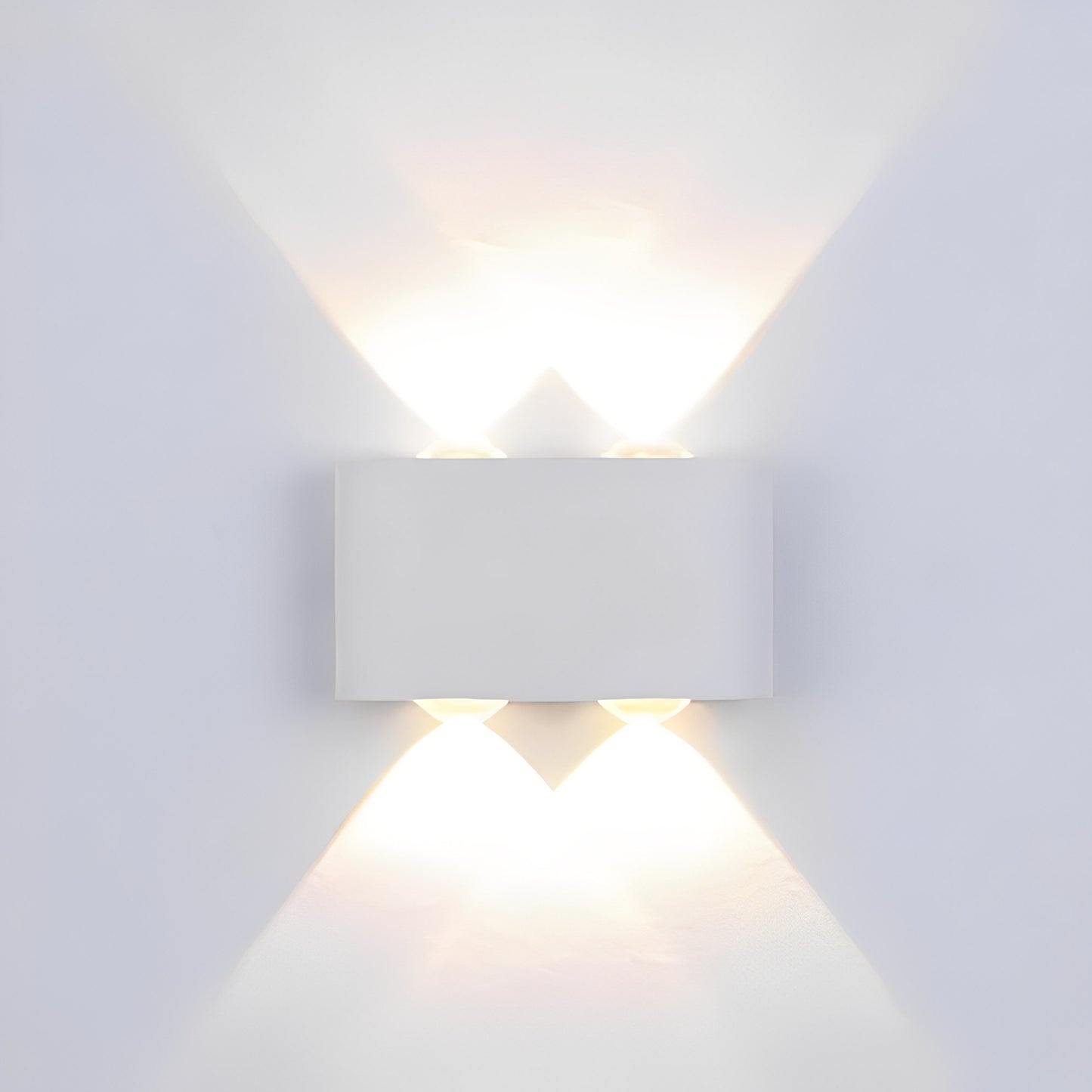 Nolan – Doppelkopf LED Außenwandlicht