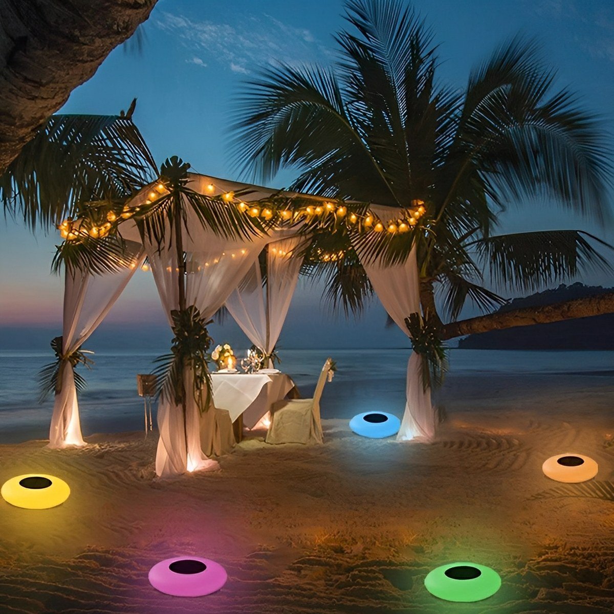 Solara – Solar RGB LED Gartenbeleuchtung