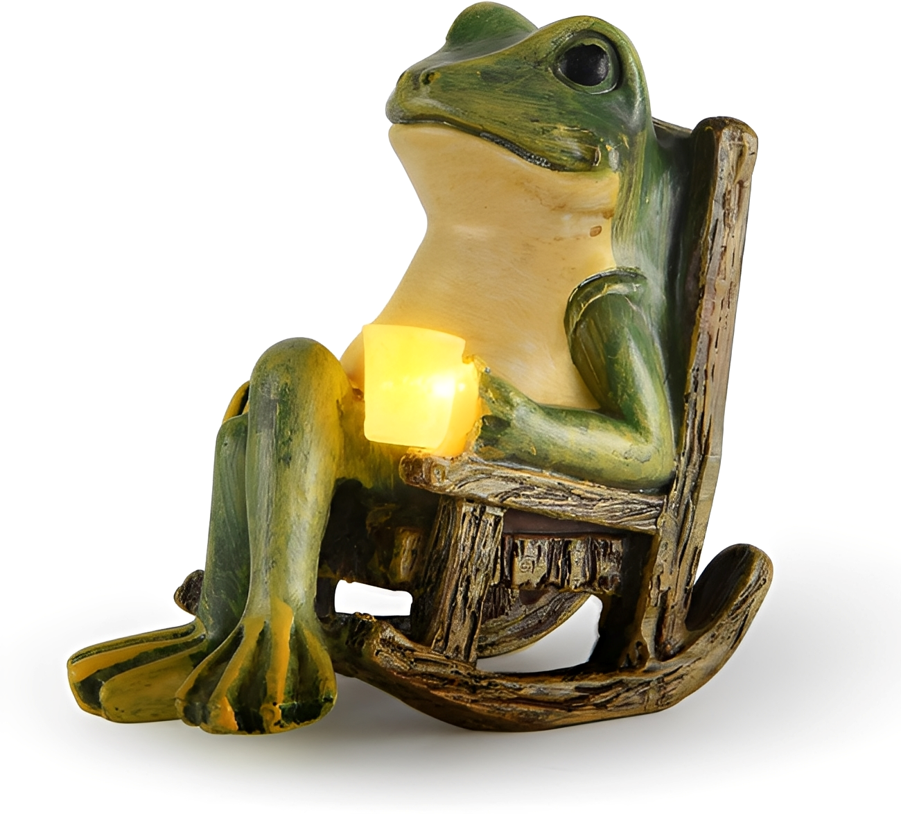 Frilo – Lustige Frosch-Solarfigur