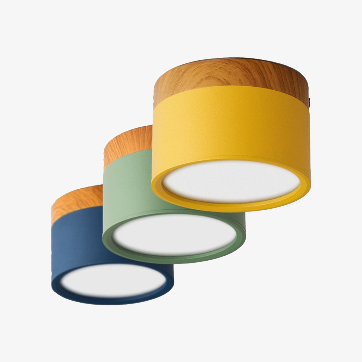Noah – LED Macaron Holzmaserung Downlight