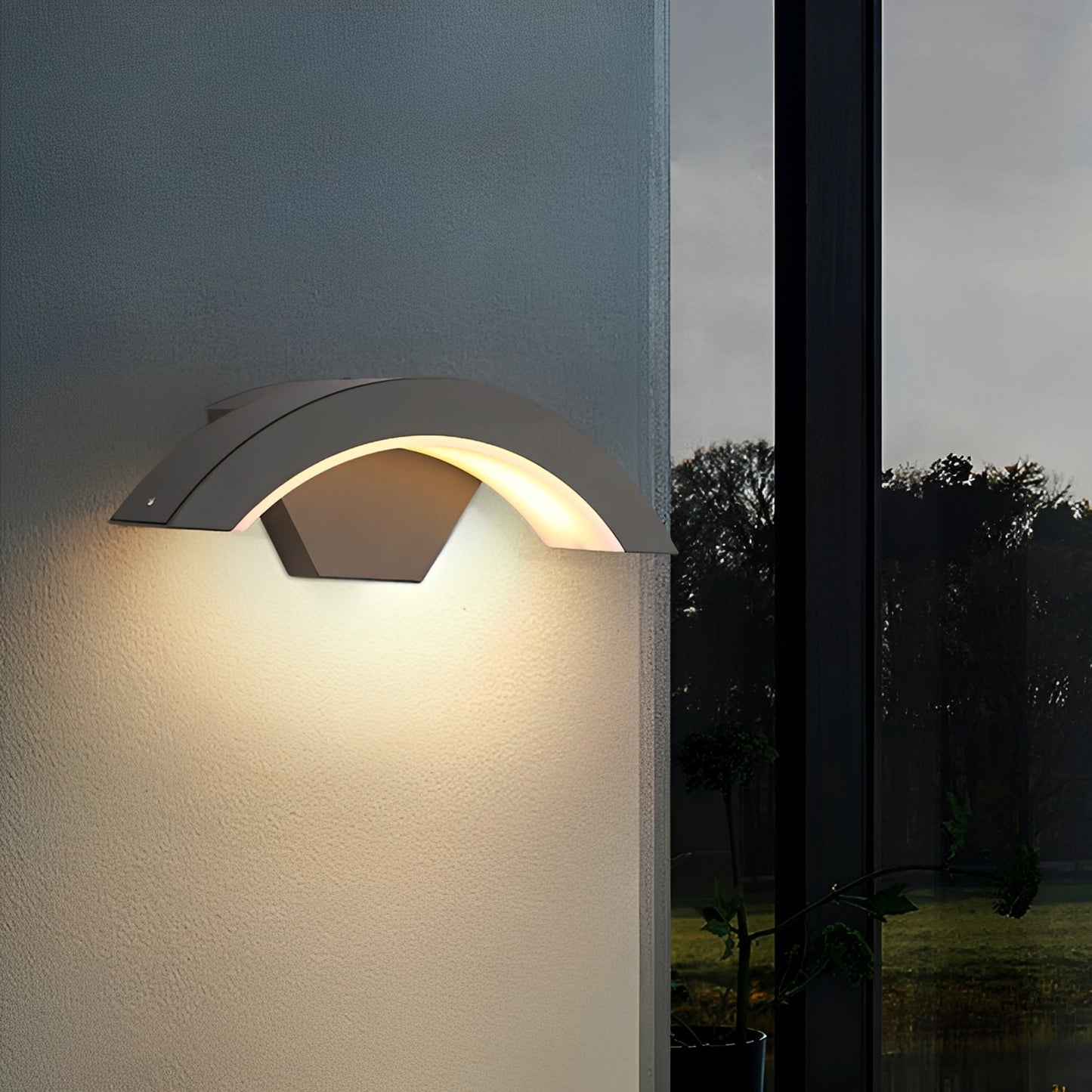 Jin – Moderne Außen-Wandlampe
