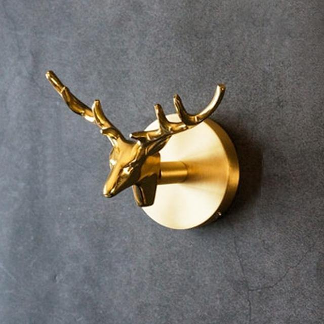 WildBrass – Tierische Wandhaken aus massivem Messing