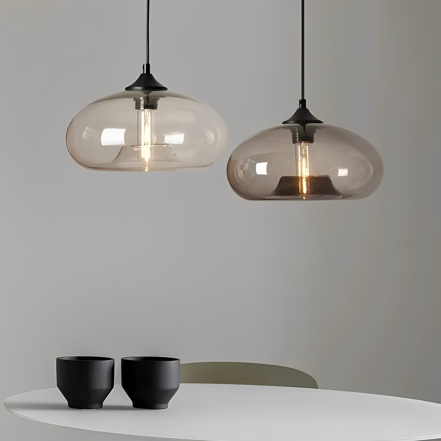 Greta – Vintage-Inspirierte Glas Pendelleuchte